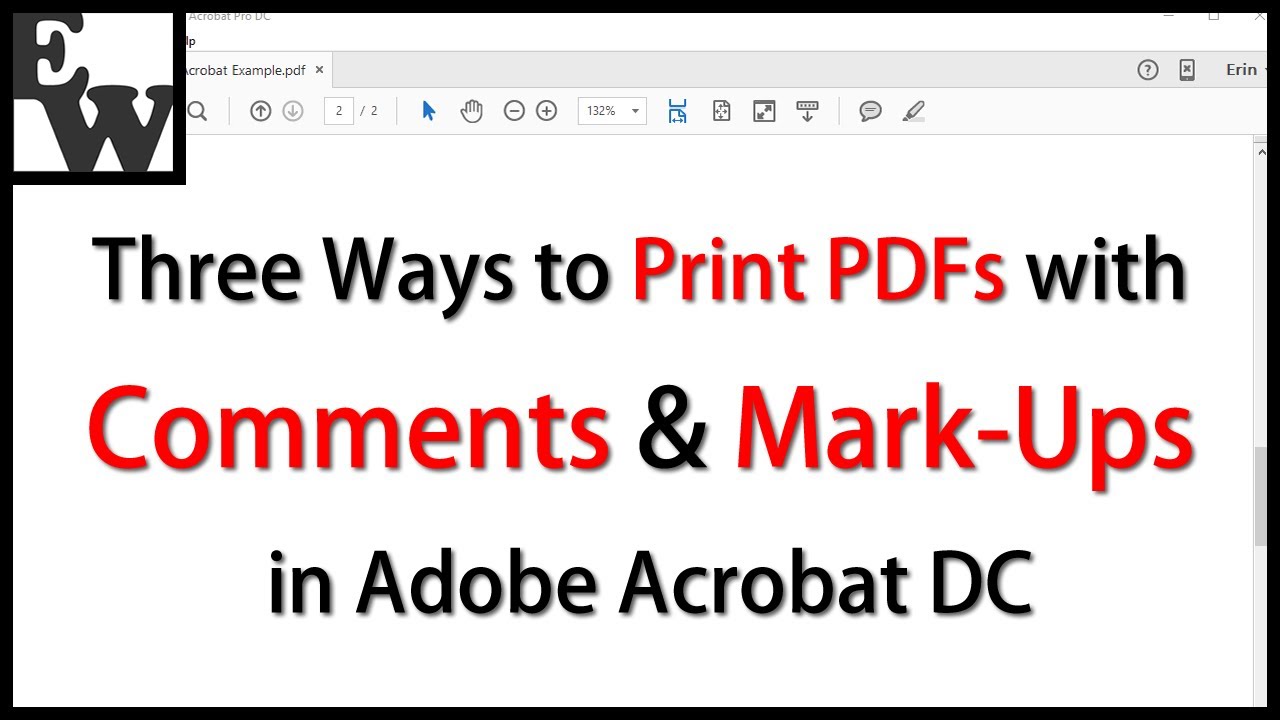 how do you print a form pdf to a pdf in acrobat for mac